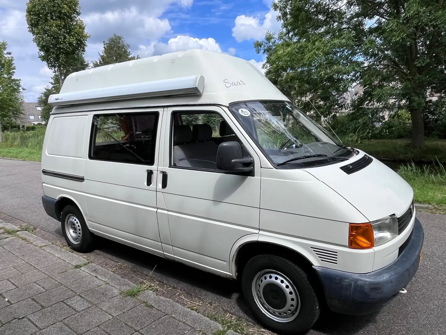 Volkswagen T4 Zelfbouw buscamper Bílá - 2