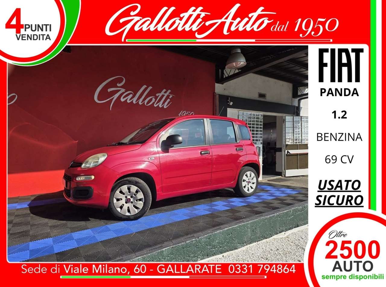 Fiat Panda 1.2 Easy 69cv