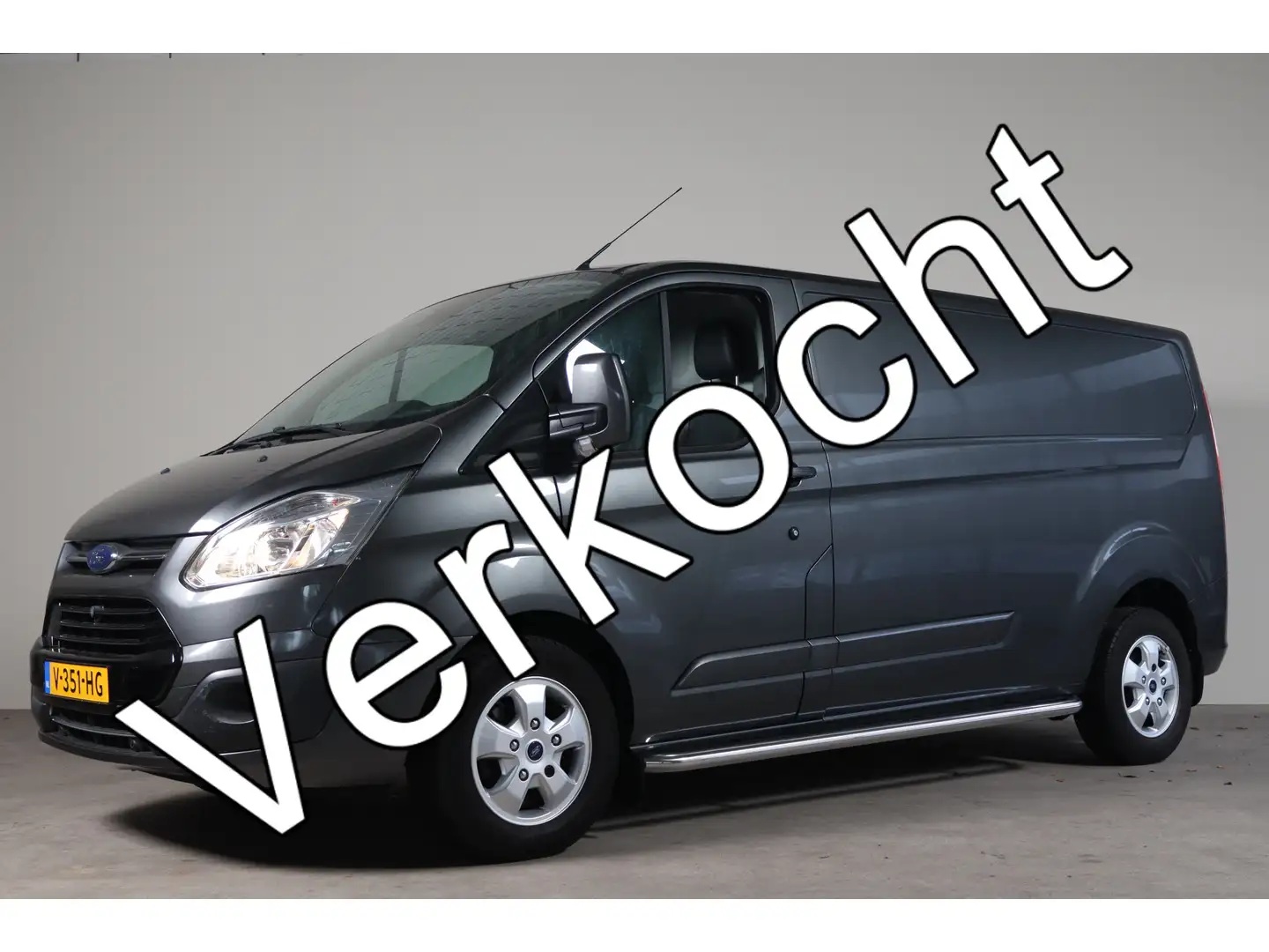 Ford Transit Custom BPM VRIJ!! 290 2.0 TDCI L2H1 Limited Leder I Camer Grey - 1