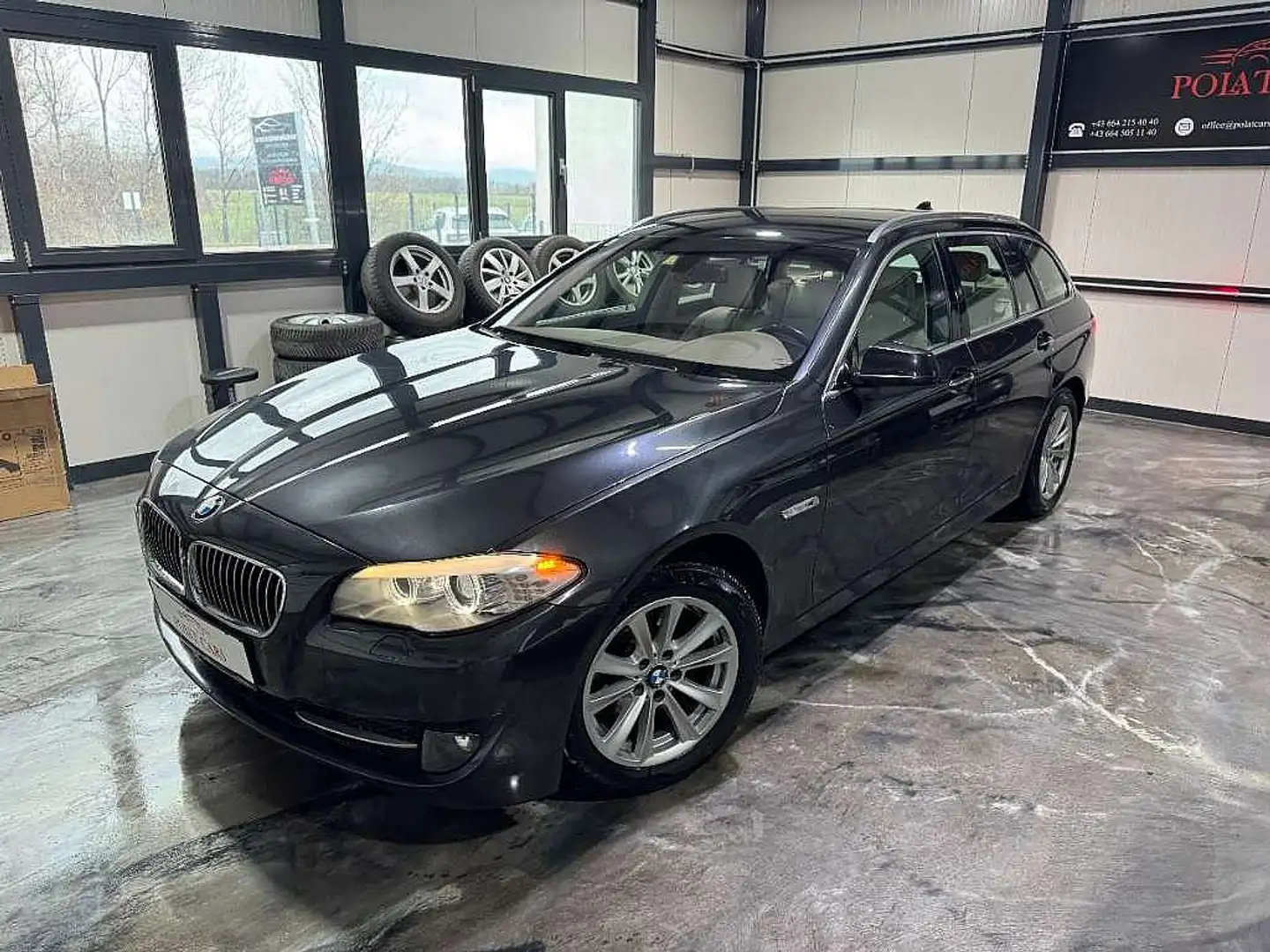 BMW 520 d Touring Österreich-Paket Aut. Grijs - 1