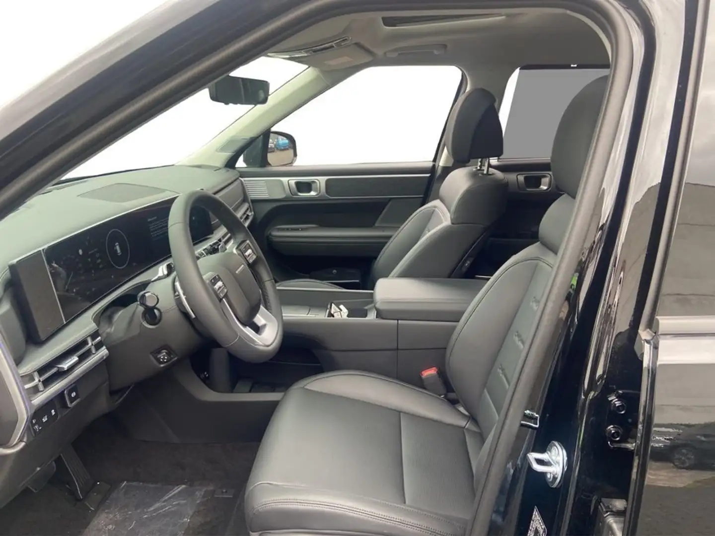Hyundai SANTA FE 1.6 T-GDi HEV 4WD AT 7 posti XCLASS Nero - 1