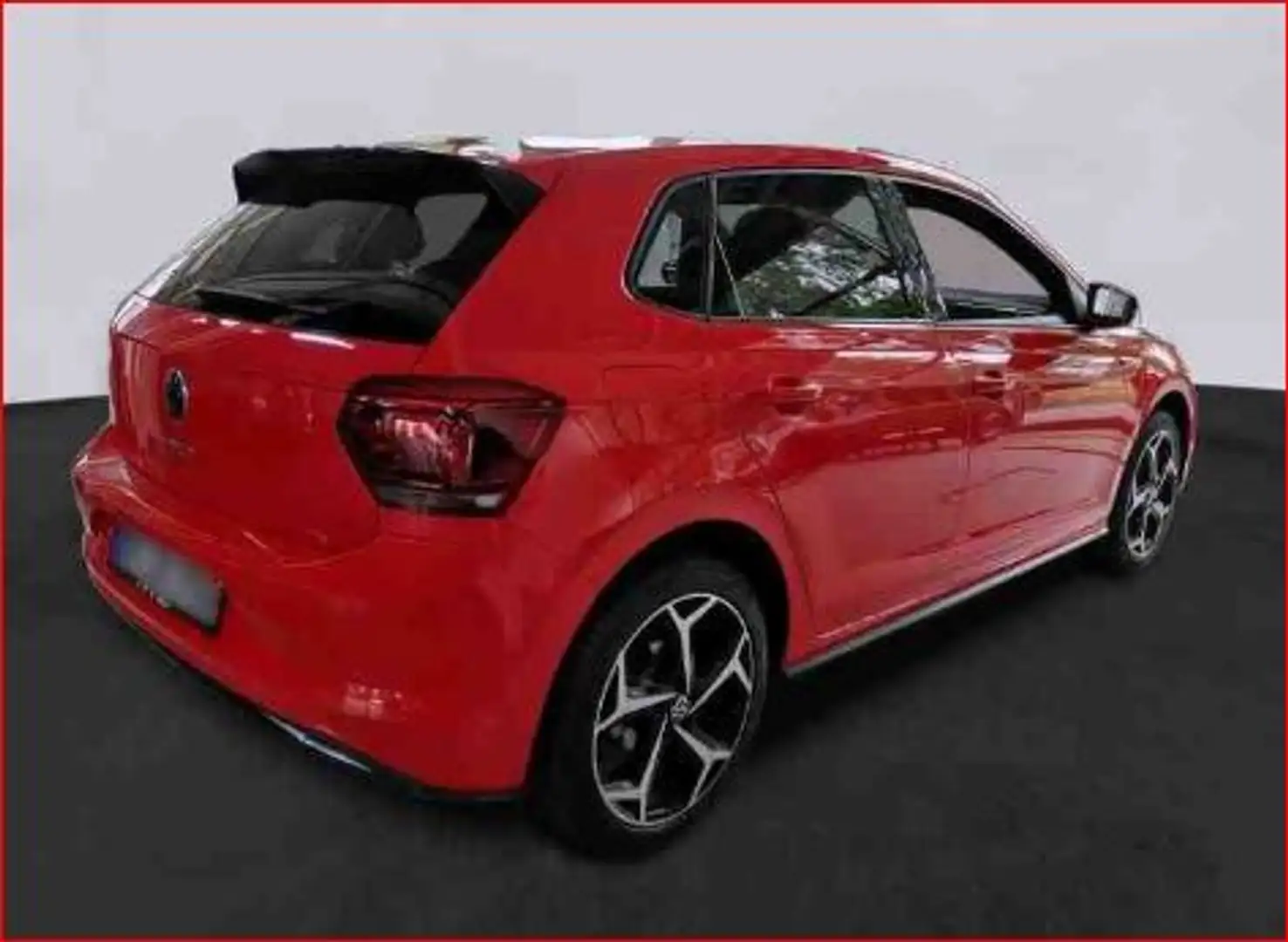 Volkswagen Polo 1.0 TSI R-Line Navi LED VC Keyless Kam LM17 Rot - 2
