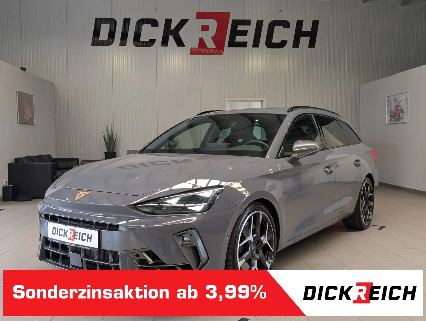 CUPRA Leon 2.0 TSI 4D VZ Matrix Pano Sennheiser AHK 19 Grau - 1