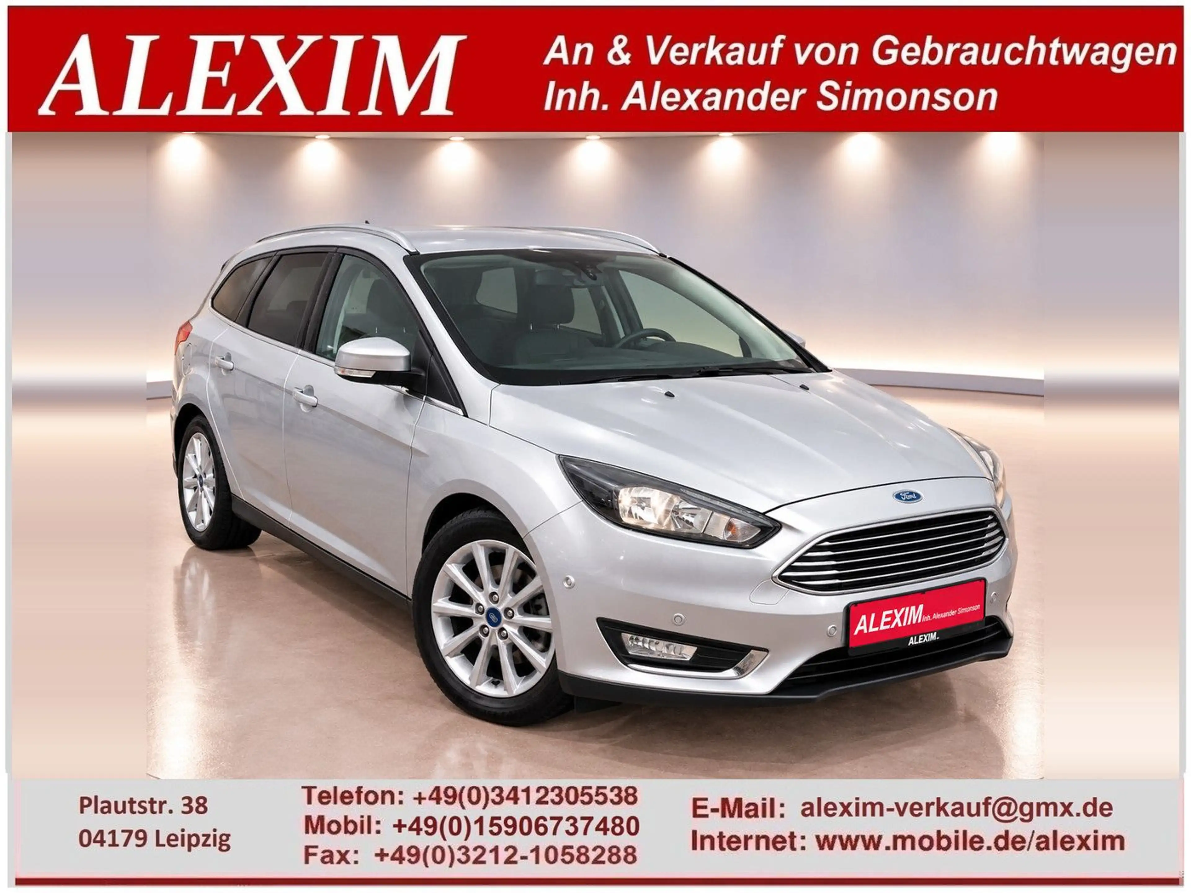 Ford Focus Turnier/AHK/Carplay/Teilleder/Sitzheizung