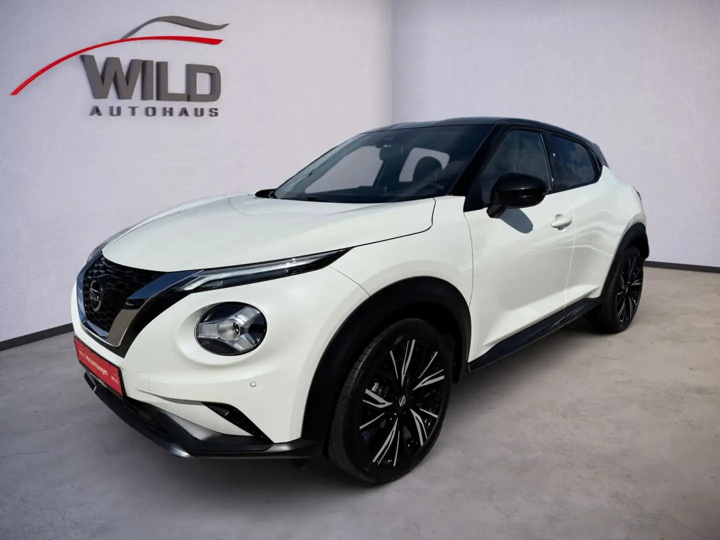 Nissan Juke 1.0 DIG-T N-Design AHK, BOSE, 360°CAM, PDC Weiß - 2