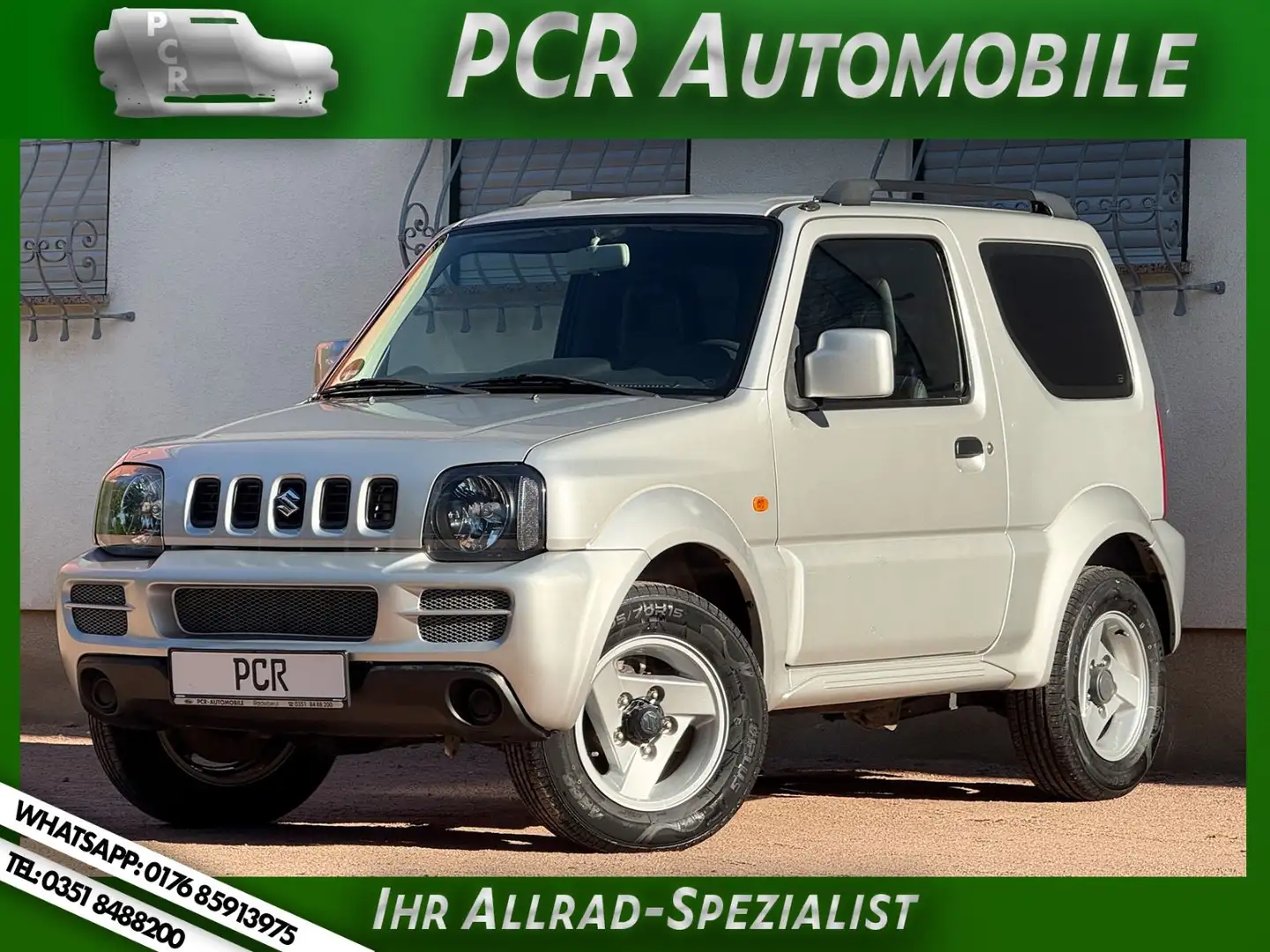 Suzuki Jimny AUTOMATIK ALU LEDER Klima AHK TOP Plateado - 1