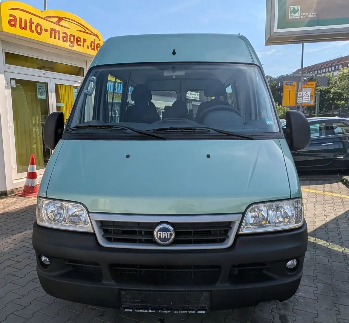 Fiat Ducato Luxusbus/Hochdach 2.8 JTD*1.Hand*AUT*8-Si Grün - 2