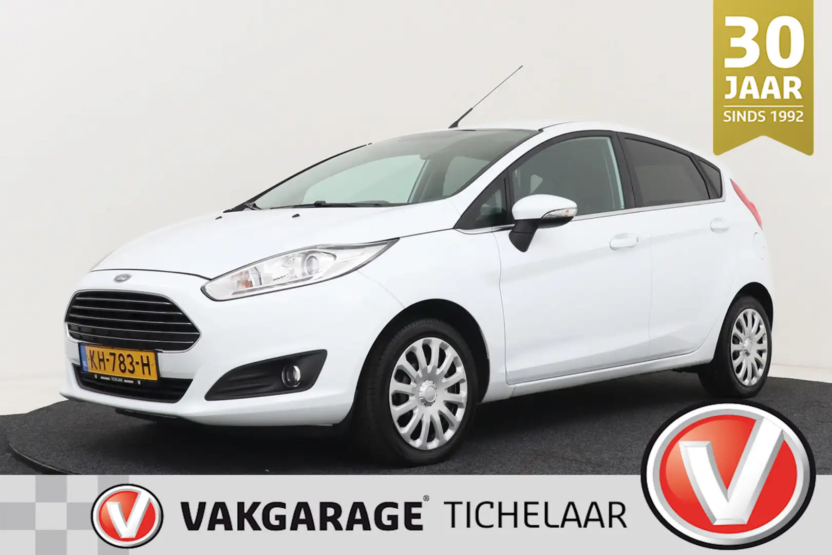 Ford Fiesta 1.0 EcoBoost Titanium | 100 PK | Distibutie Vervan Wit - 1