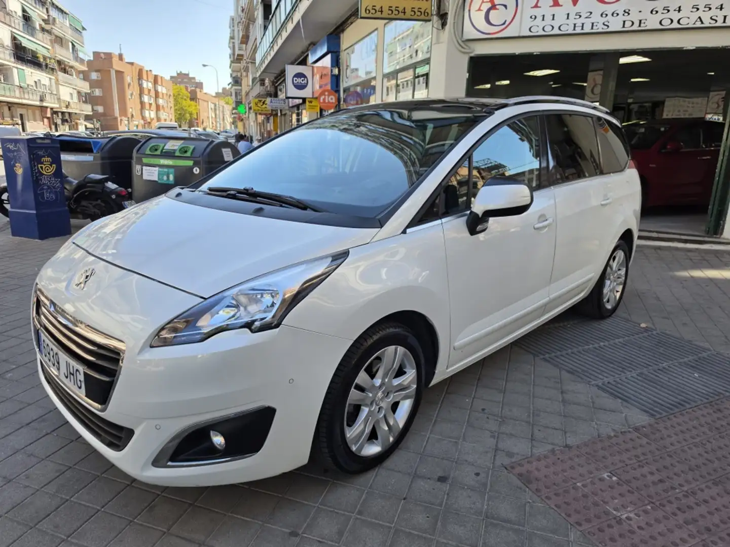Peugeot 5008 1.6 BlueHDI Allure 7 pl. EAT6 120 Blanco - 2