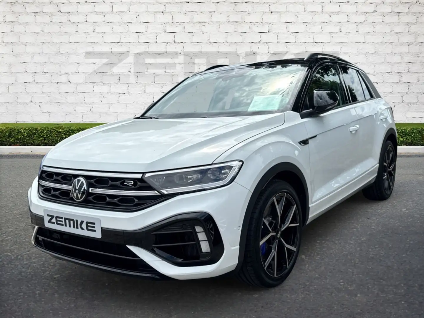 Volkswagen T-Roc R 2.0 l TSI OPF 4MOTION DSG AHK El. Panodach Navi Blanc - 1
