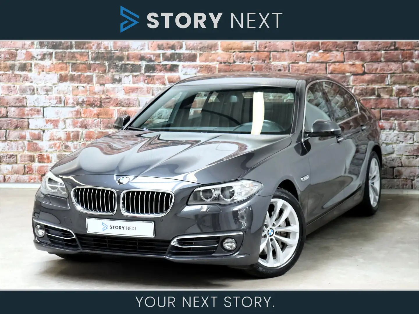 BMW 528 5 Serie Sedan 528i High Executive Luxury Line Auto Gris - 1