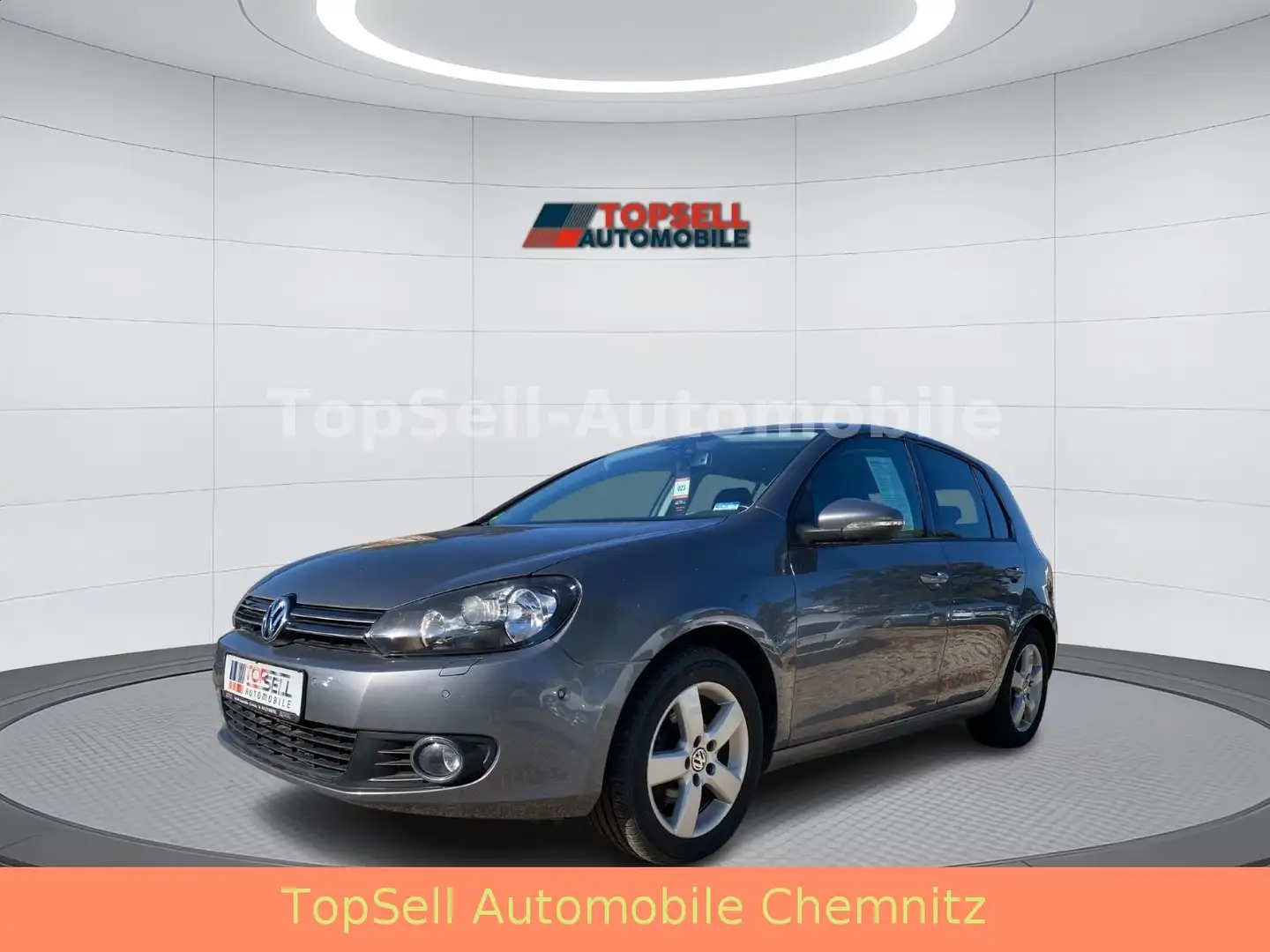 Volkswagen Golf 6 1.2 TSI Team PDC Sitzheizung Tempomat 1.H Gris - 1