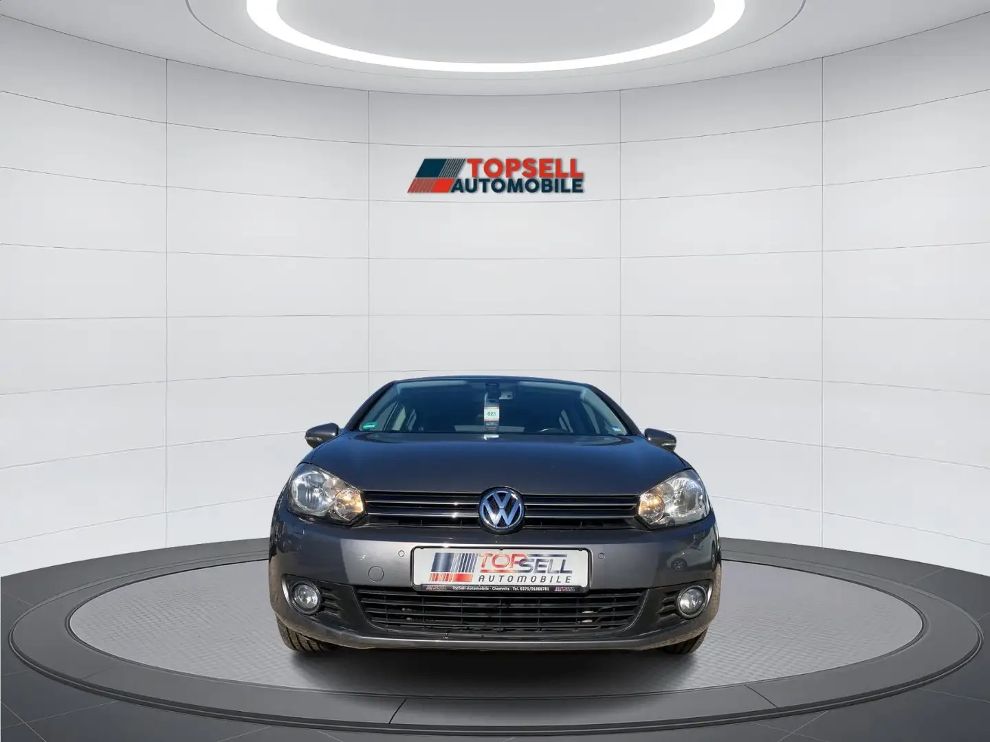Volkswagen Golf 6 1.2 TSI Team PDC Sitzheizung Tempomat 1.H Gris - 2