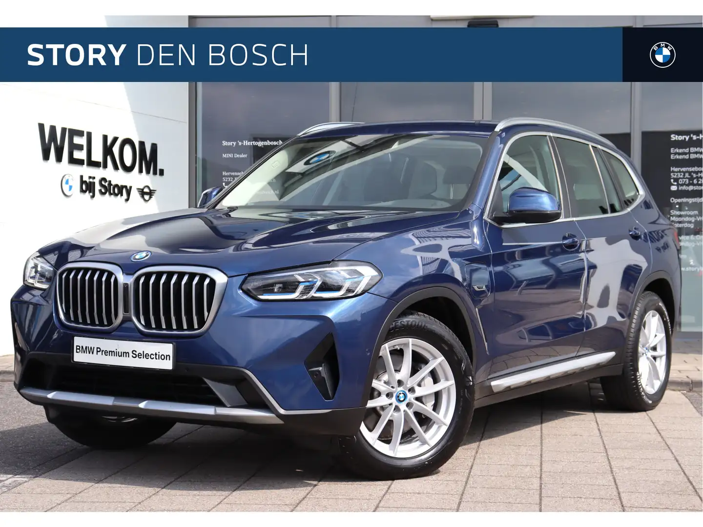 BMW X3 xDrive30e High Executive Automaat / Sportstoelen / Bleu - 1