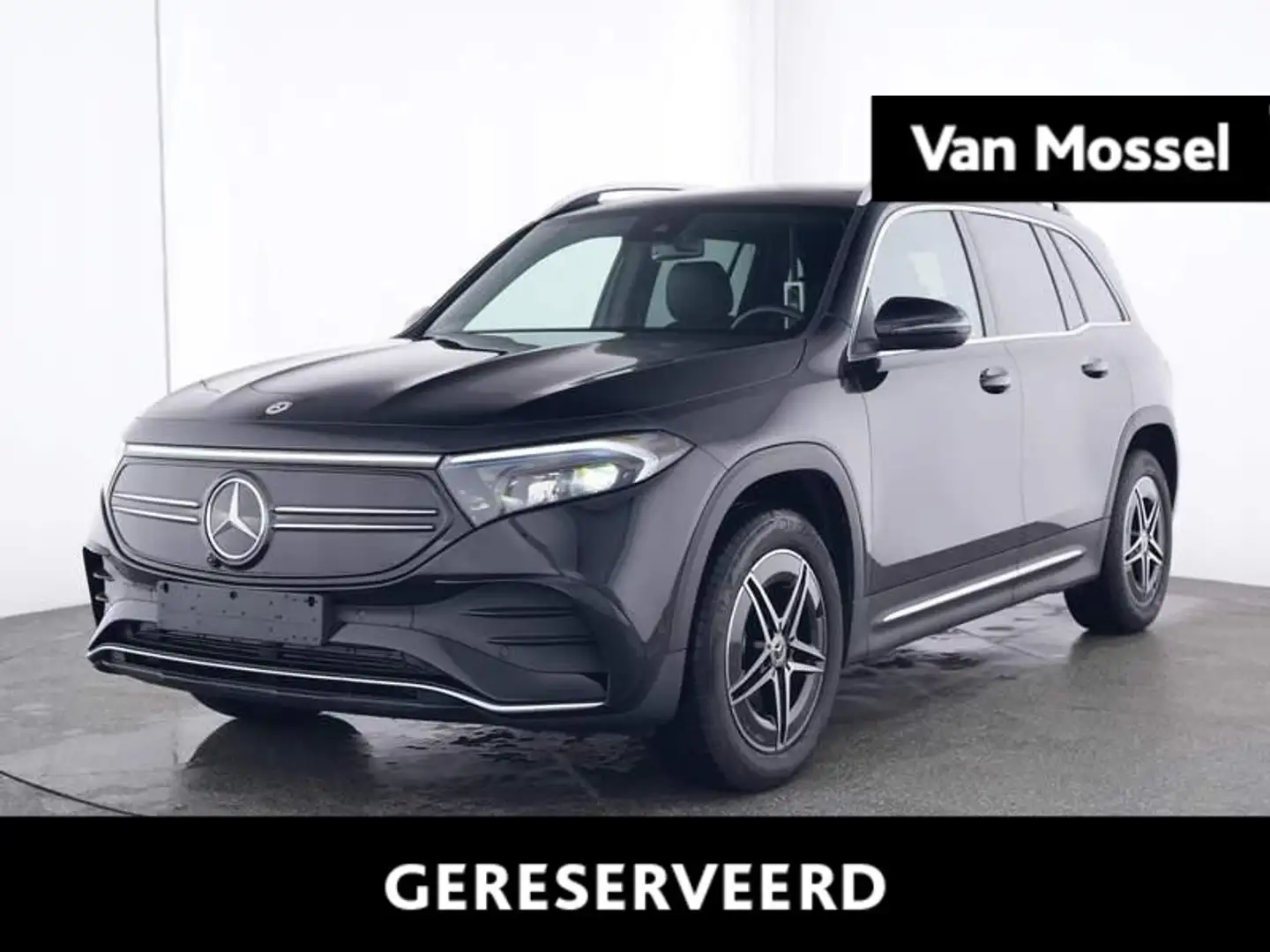 Mercedes-Benz EQB 250 AMG LINE + PANORAMISCH DAK + CARPLAY + SENSOREN + Zwart - 1