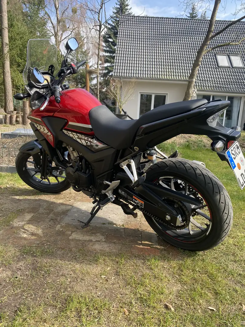 Honda CB 500 x Červená - 1