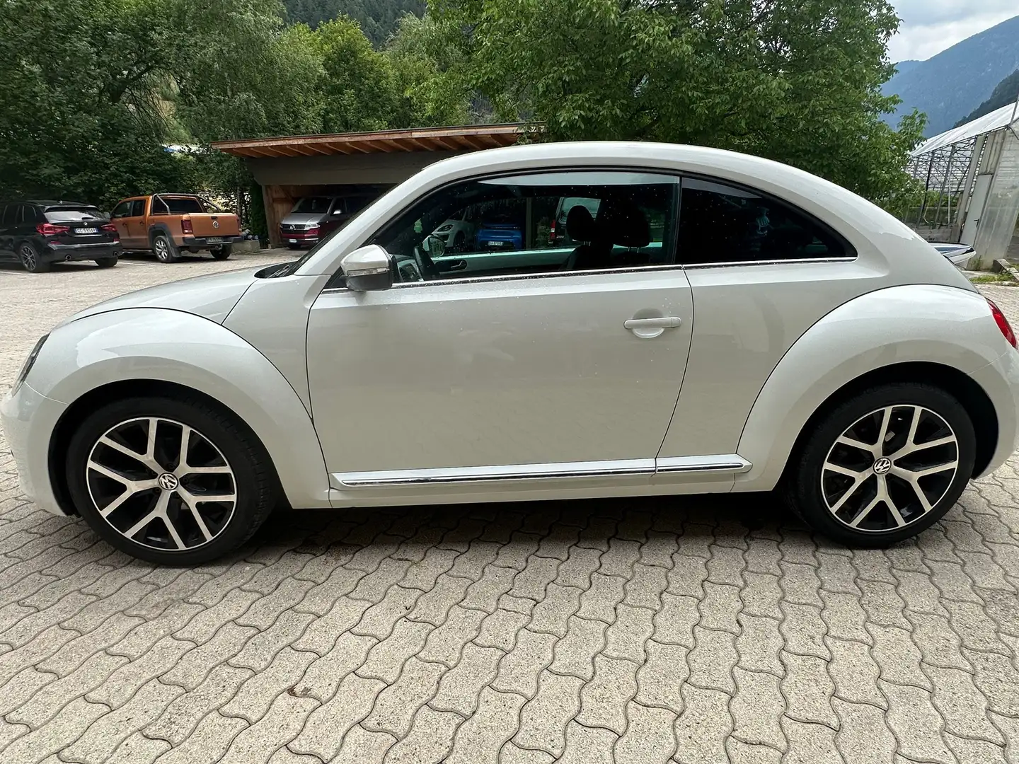 Volkswagen Beetle Design Bianco - 2