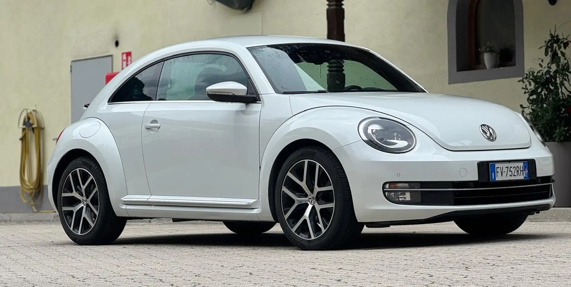Volkswagen Beetle Design Bianco - 1