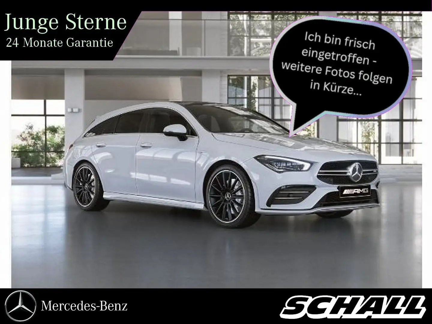 Mercedes-Benz Sonstige CLA 35 AMG 4M SB+DIST+AHK+360°+LED+AMBI+AUGMENTE Weiß - 1