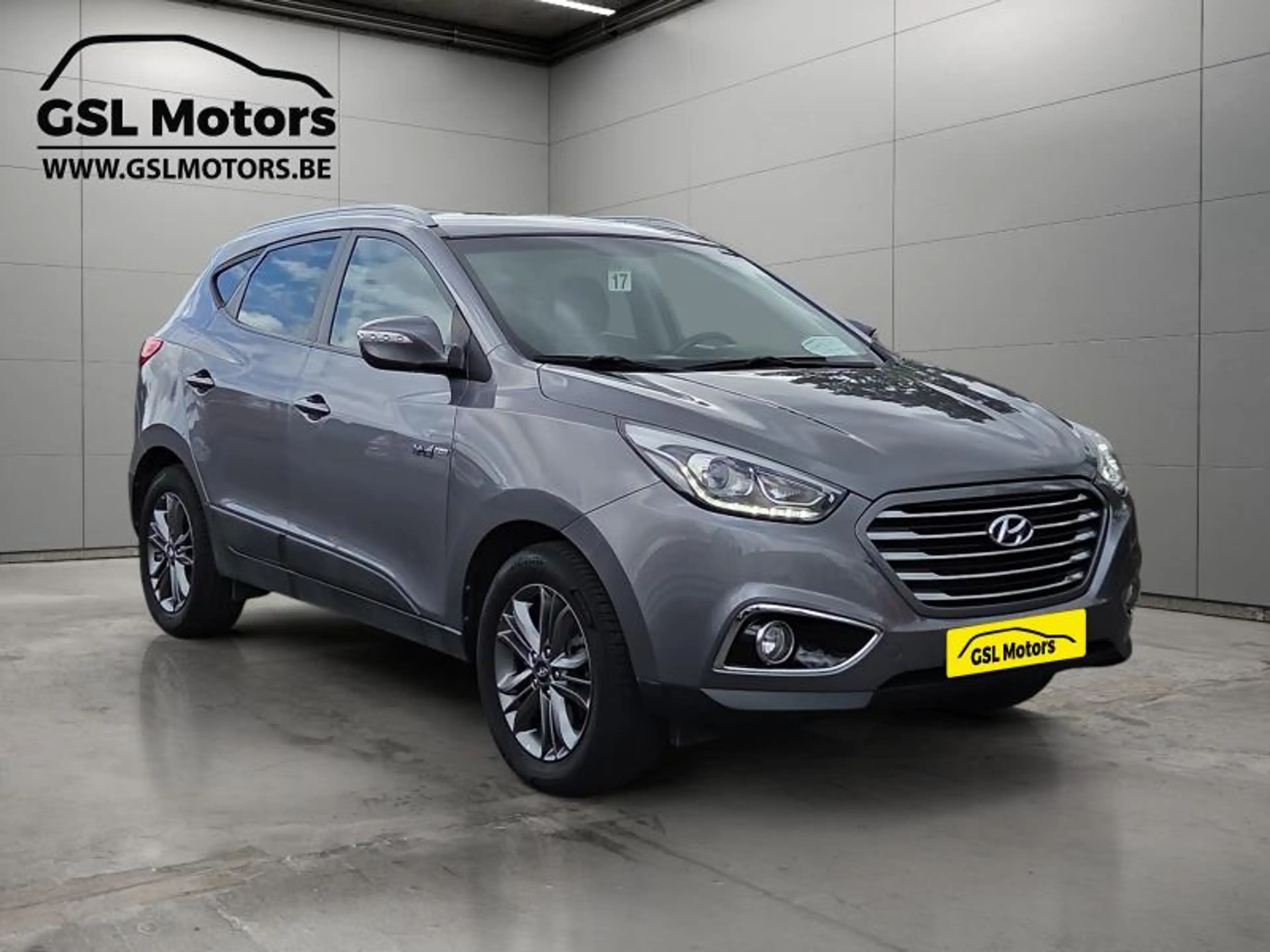 Hyundai iX35 1.7 116cv Gris 01/16 Airco GPS Bluetooth — photo 3