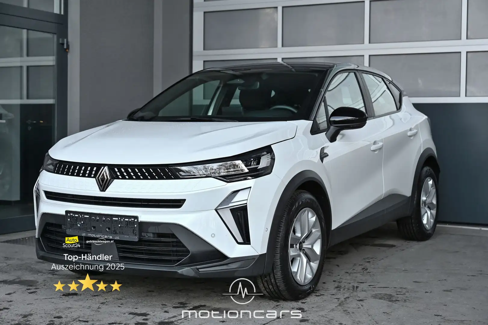 Renault Captur 1.3 TCe 158HK EVOLUTION EDC Pickerl NEU Weiß - 1