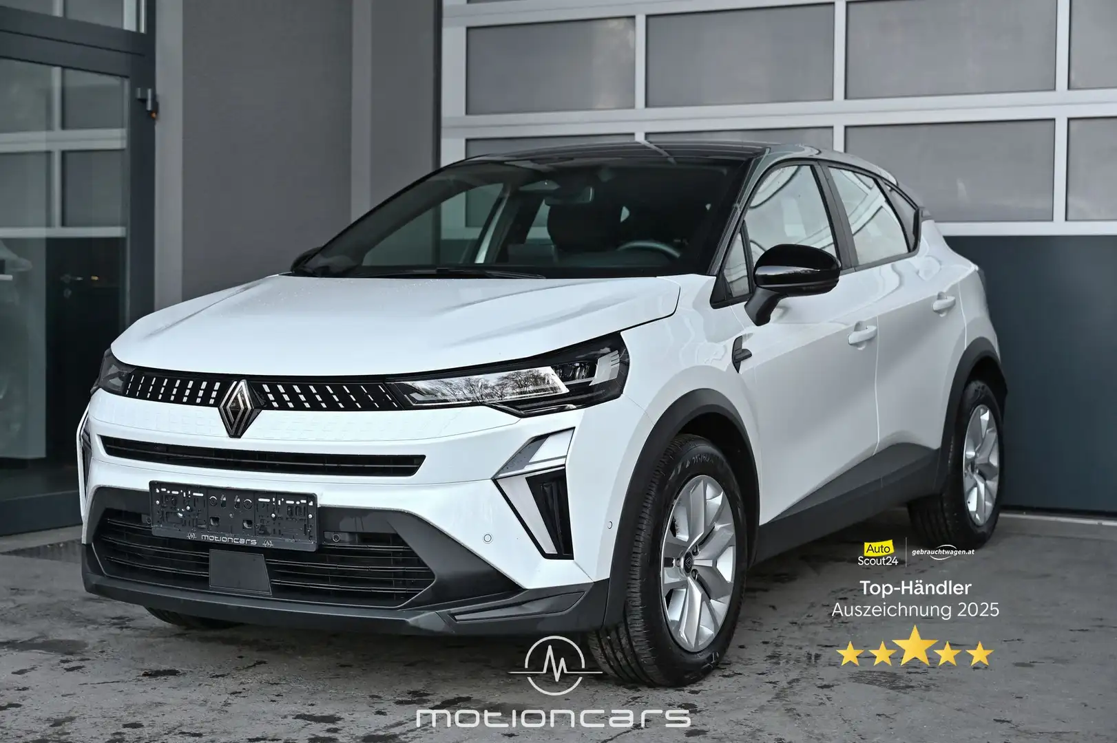 Renault Captur 1.3 TCe 158HK EVOLUTION EDC Pickerl NEU Weiß - 1