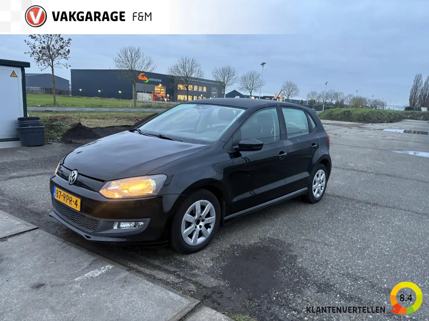 Volkswagen Polo 1.2 TDI BlueMotion Comfortline Czarny - 1