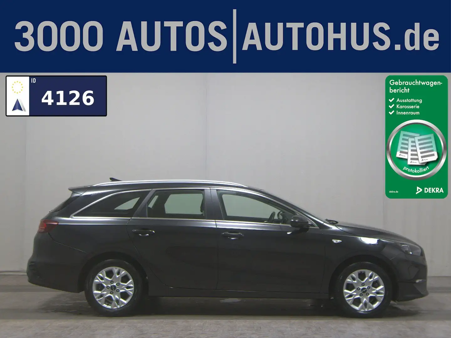 Kia Ceed / cee'd ceed 1.6 CRDI Vision Navi RfK Shz DAB PDC Schwarz - 1