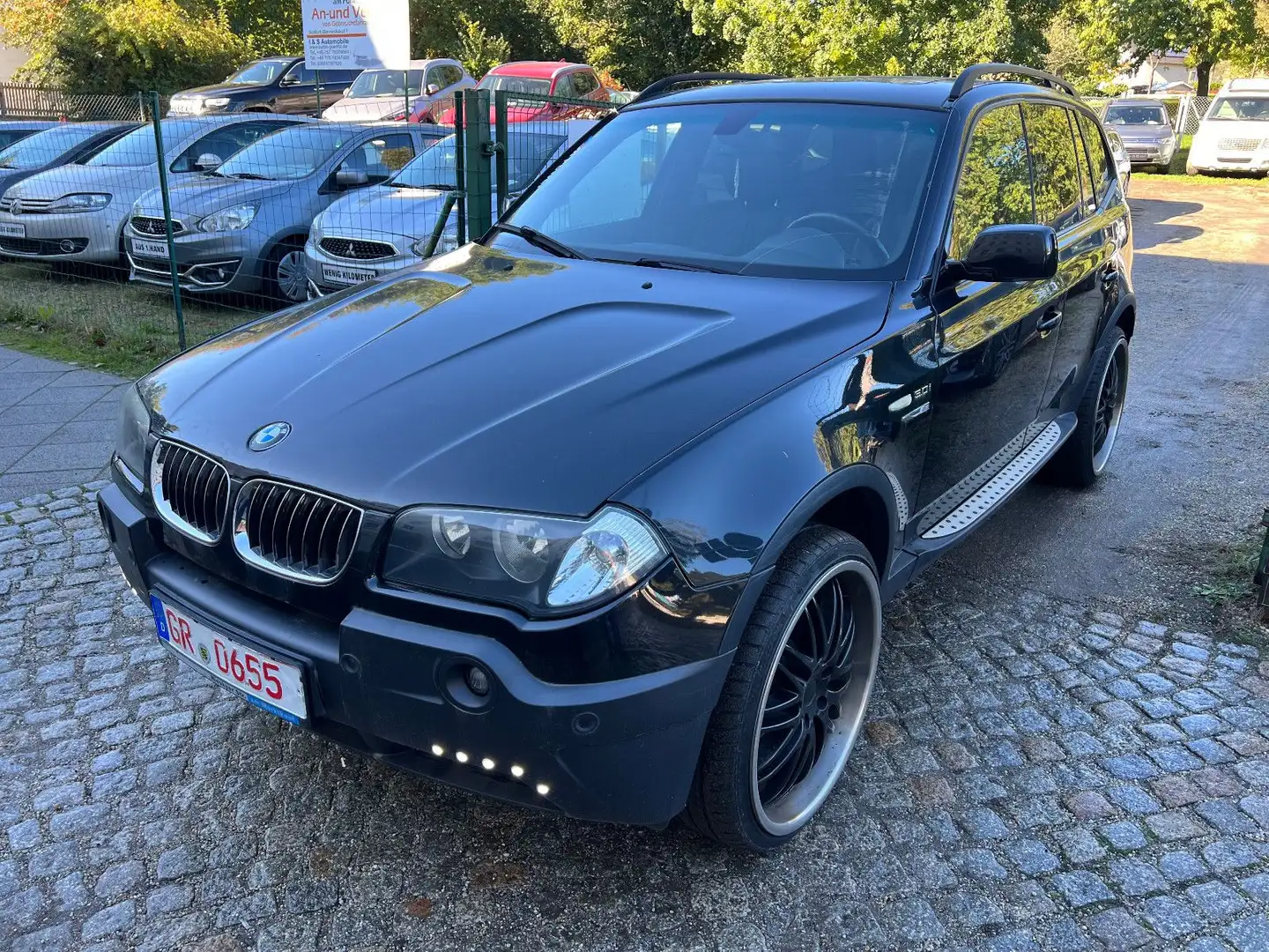 BMW X3 3.0i Ledersitze PDC Schieberdach Siyah - 1