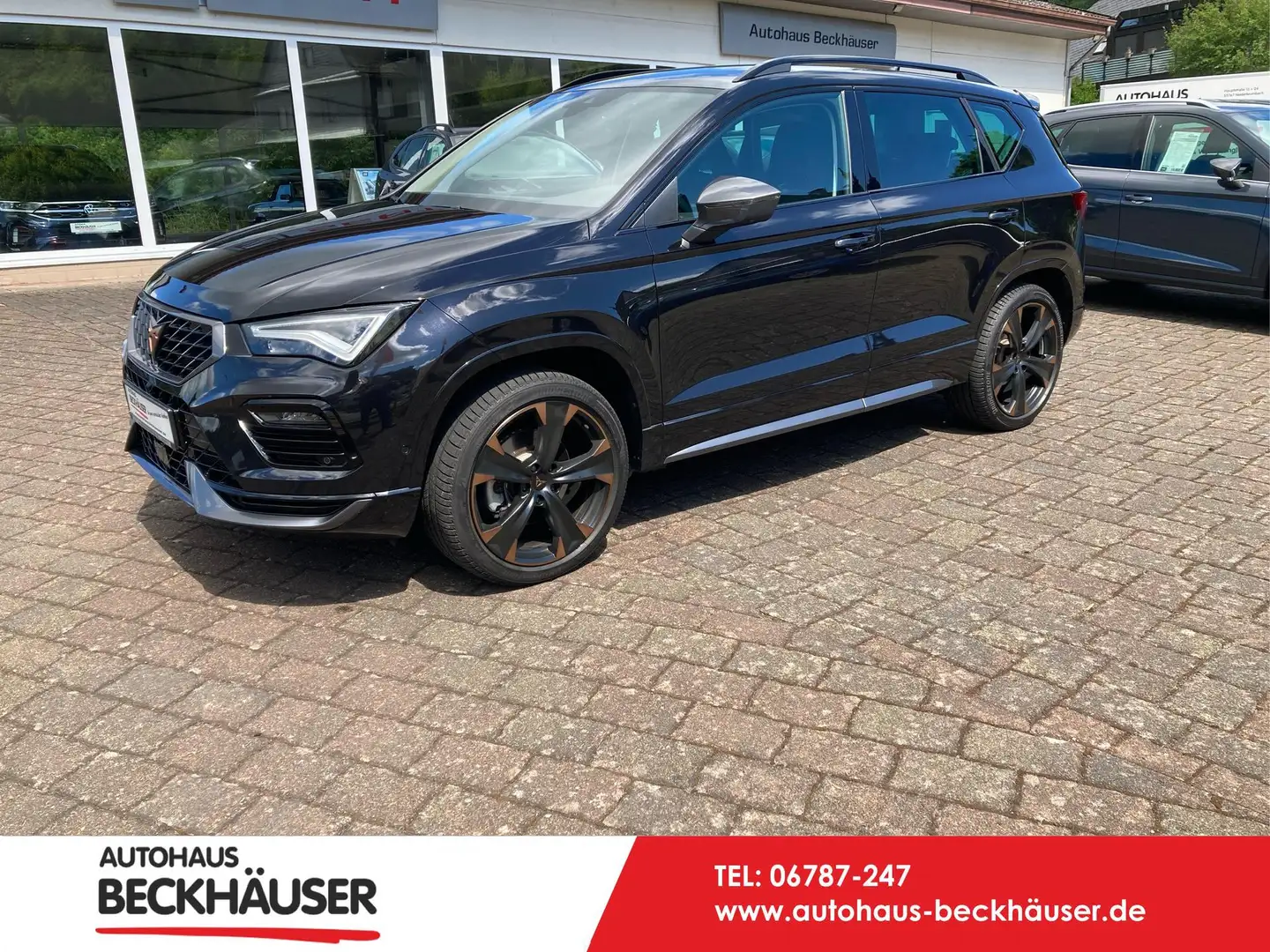 CUPRA Ateca 2,0TSI DSG 4Drive - AHK, SHZ, Rückfahrkamera, G... Schwarz - 1