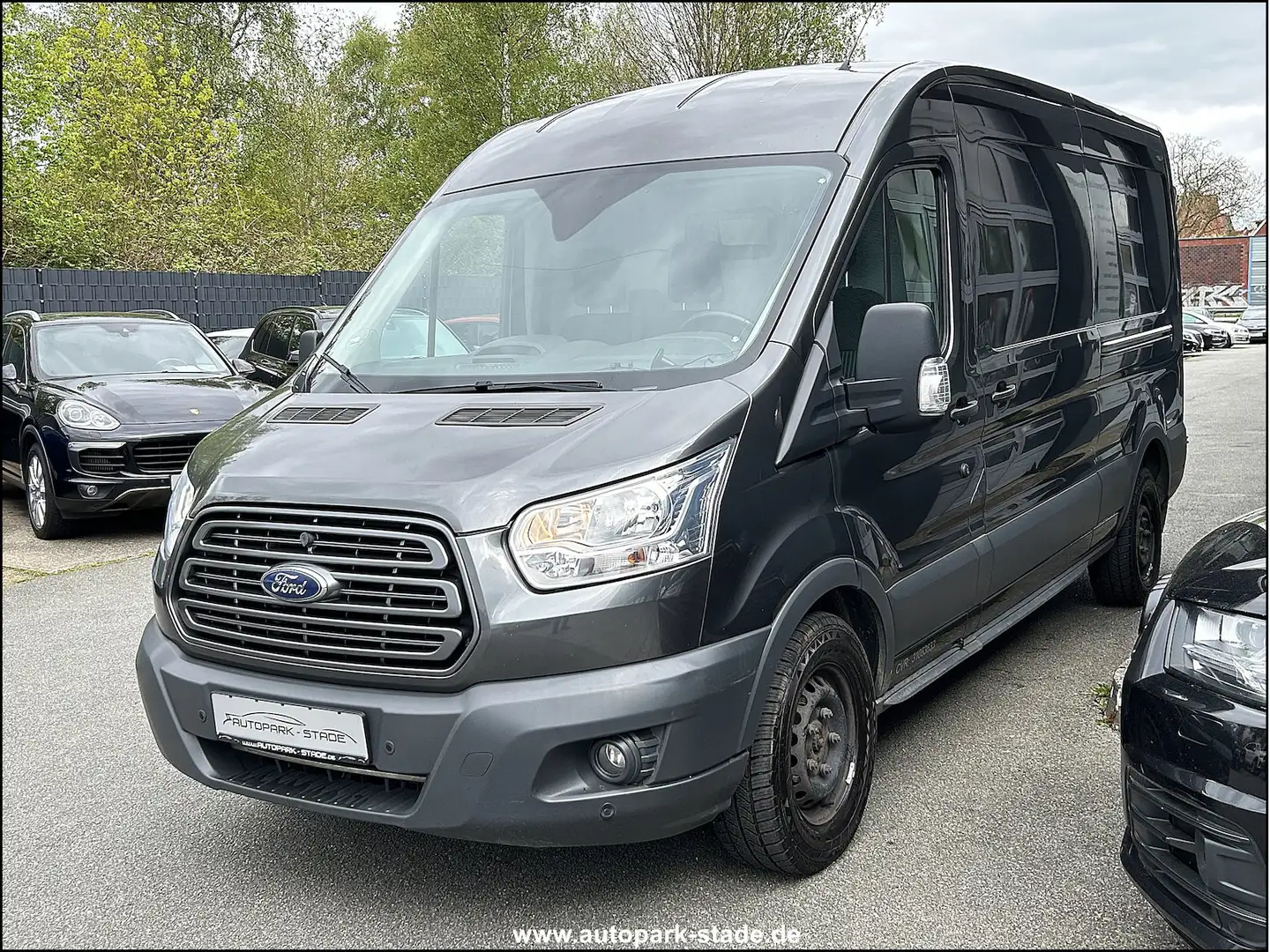 Ford Transit Kasten 350 L3 Klima Standhzg, AHK PDC Grau - 2