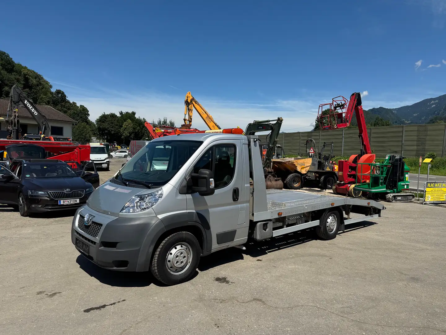 Peugeot Boxer 3.0 L Abschleppwagen Klima Argent - 2