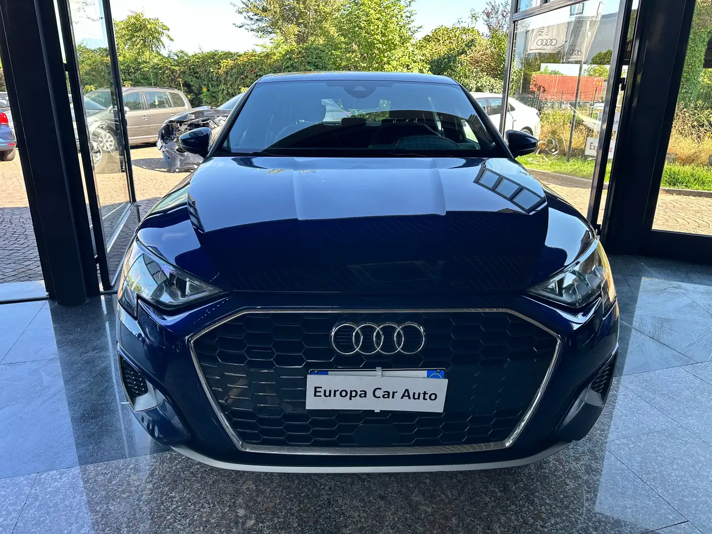Audi A3 A3 Sportback 30 2.0 tdi Business Advanced s-tronic Blu/Azzurro - 2
