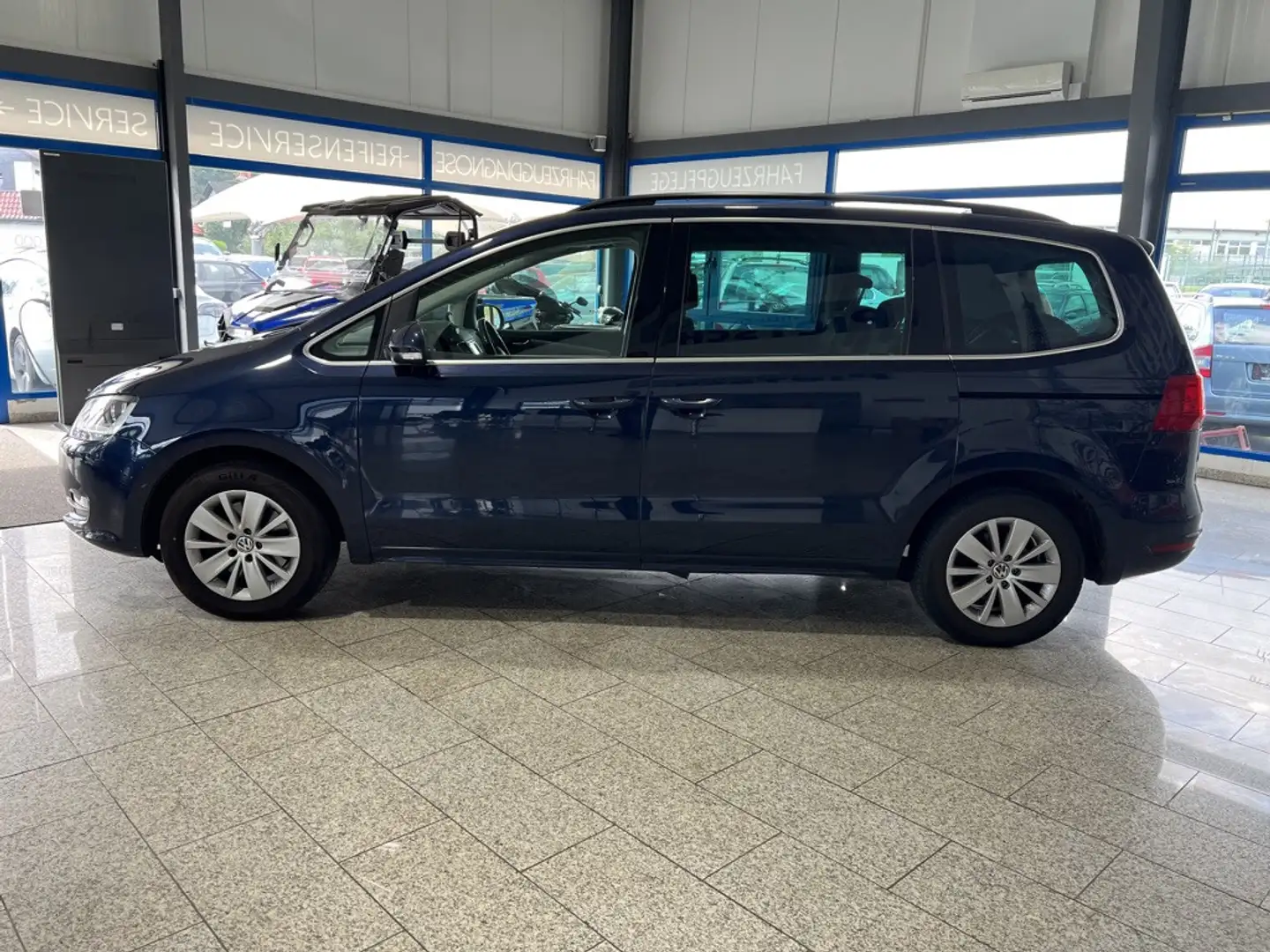 Volkswagen Sharan 1,4 TSI *DSG*NAVI*7sitzer*Klimaauto* Bleu - 2