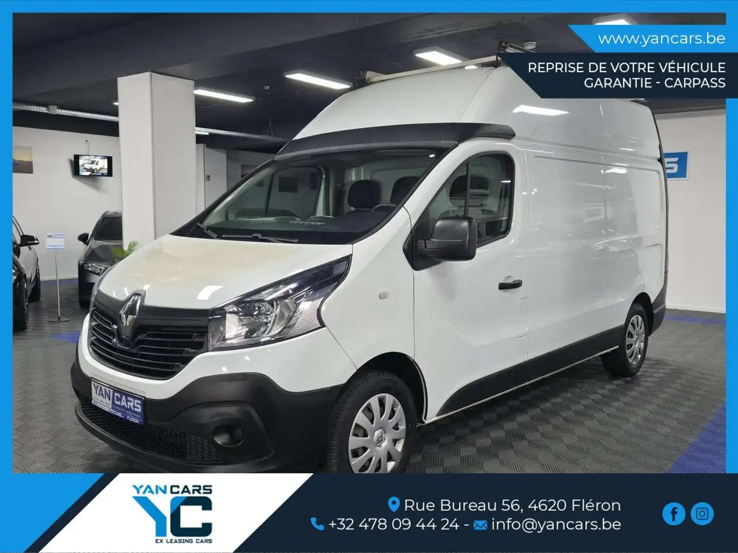 Renault Trafic * L2H3 * 1.6 dCi * CAMERA + CRUISE + OPT * Blanc - 1