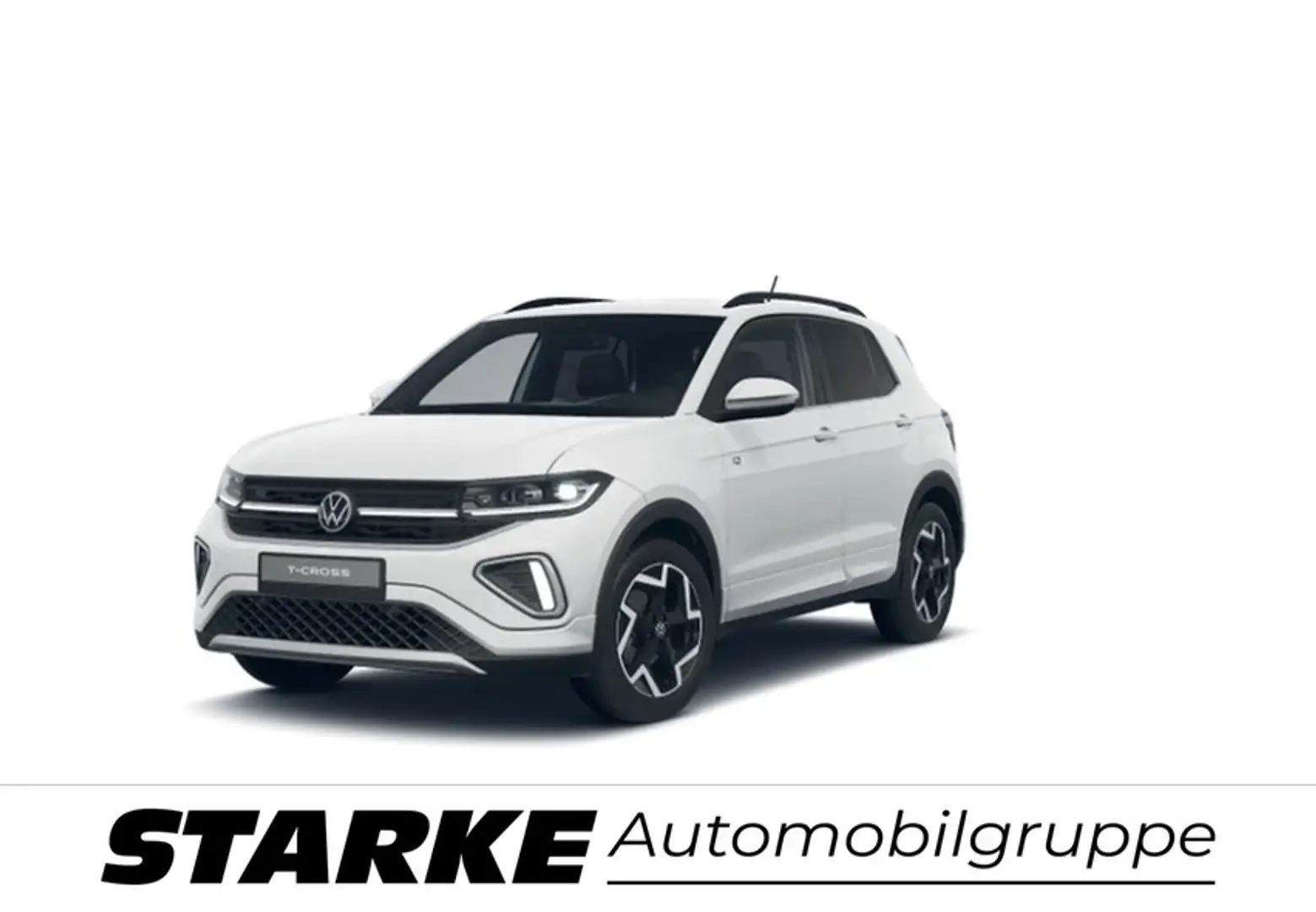 Volkswagen T-Cross 1.0 TSI R-Line Weiß - 2