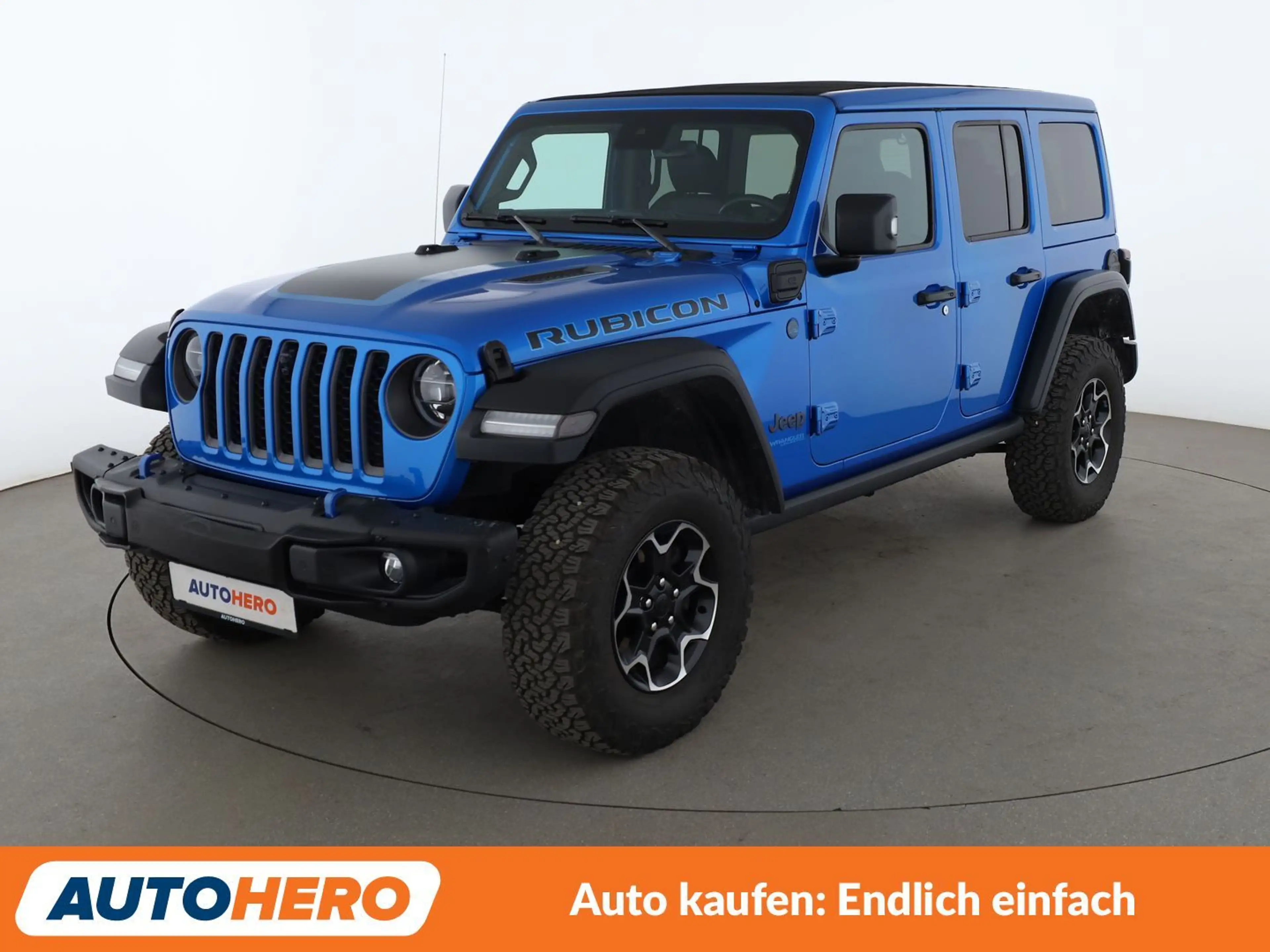 Jeep Wrangler 2.0 4xe Plug-in Hybrid Rubicon Aut.*NAVI*LED*ACC*
