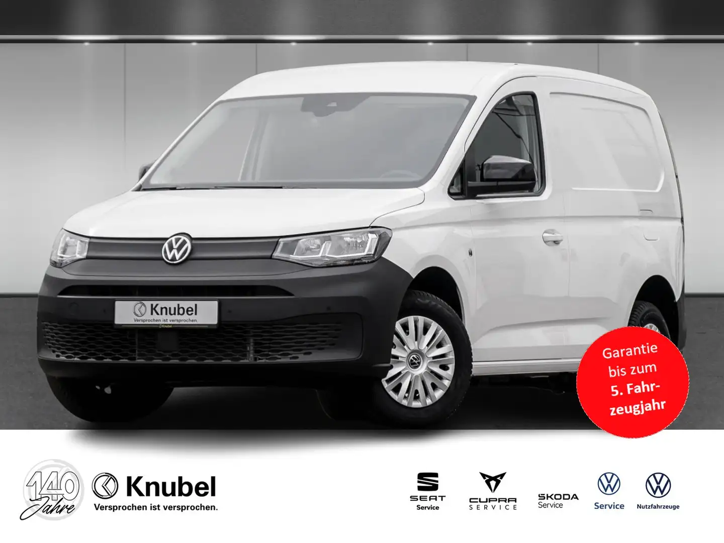Volkswagen Caddy Cargo 2.0 TDI Klima ParkPilot Ganzj.reifen Blanco - 1