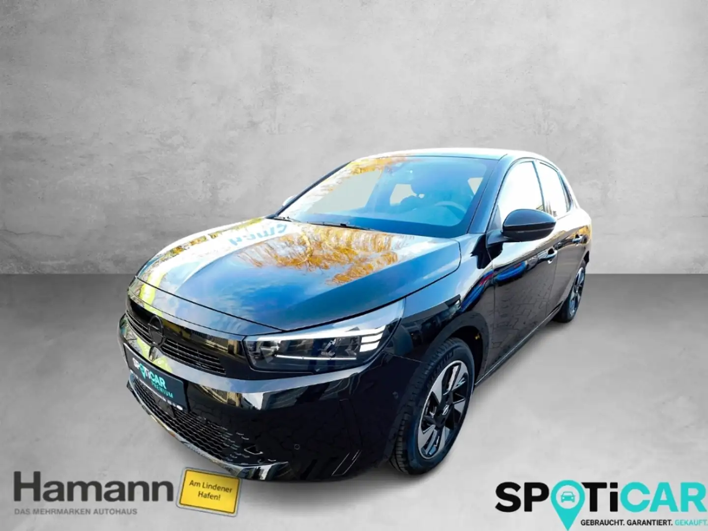 Opel Corsa-e GS 3-Phasen Charger 11KW 8-Fach Bereift Sitz-Hzg Schwarz - 1