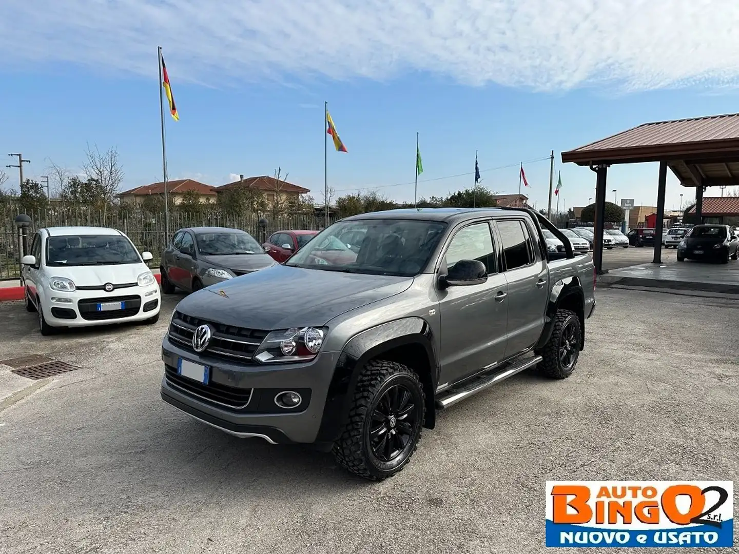 Volkswagen Amarok Amarok DC 2.0 bitdi Canyon 4motion perm. 180cv aut Grigio - 1