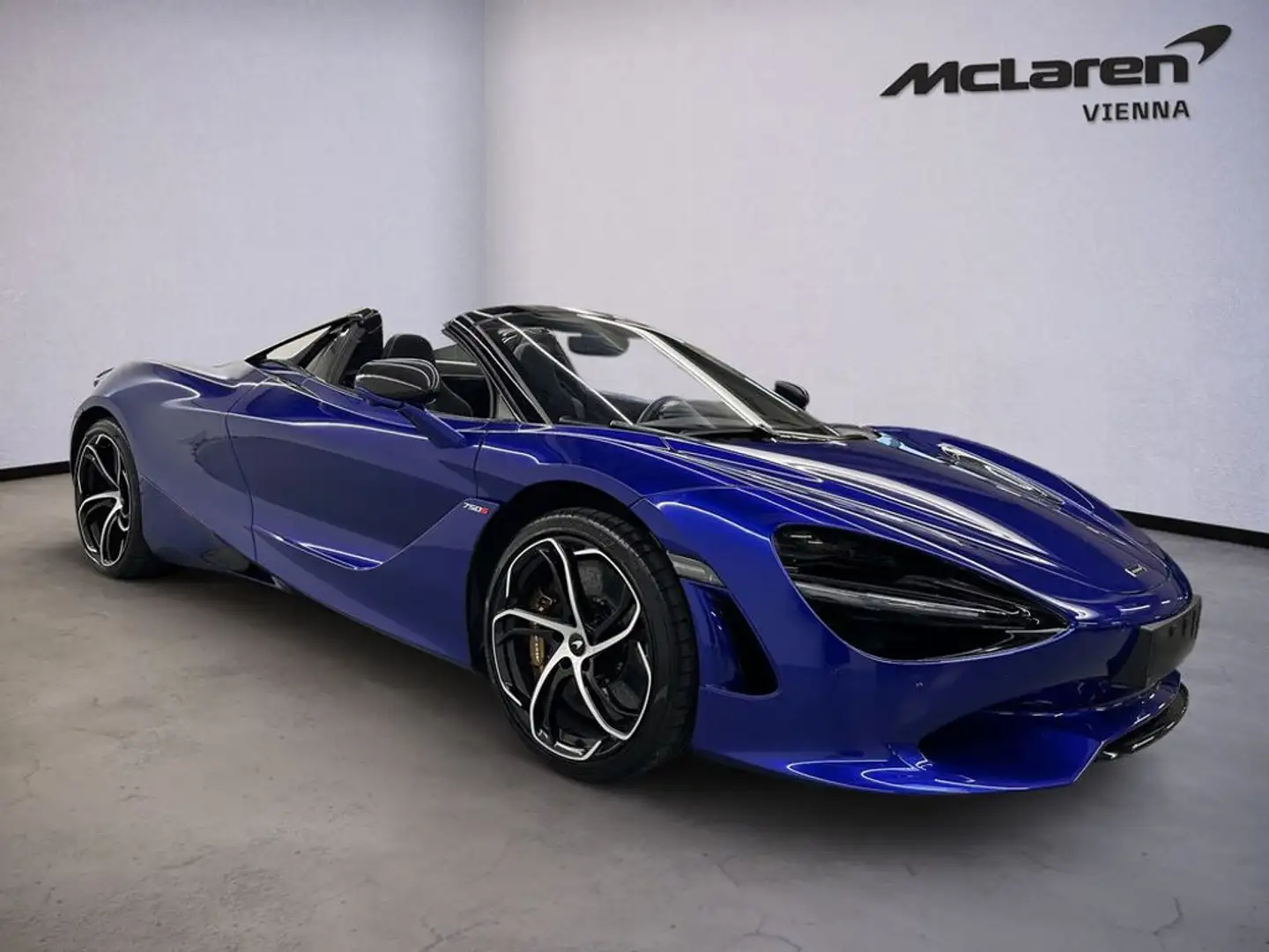 McLaren 750S 750S Spider/ Tanzanite Blue / Ext. Carbon Fibre Blau - 2