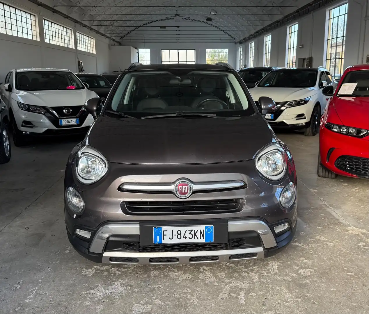 Fiat 500X 1.3 mjt Cross 4x2 95cv UNICO PROPRIETARIO Marrone - 2