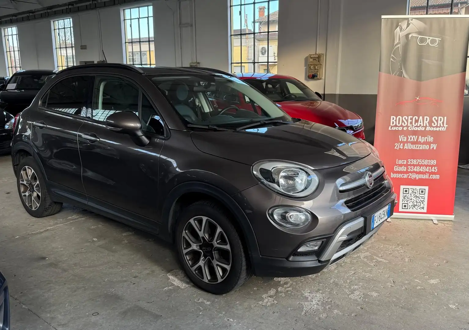 Fiat 500X 1.3 mjt Cross 4x2 95cv UNICO PROPRIETARIO Marrone - 1