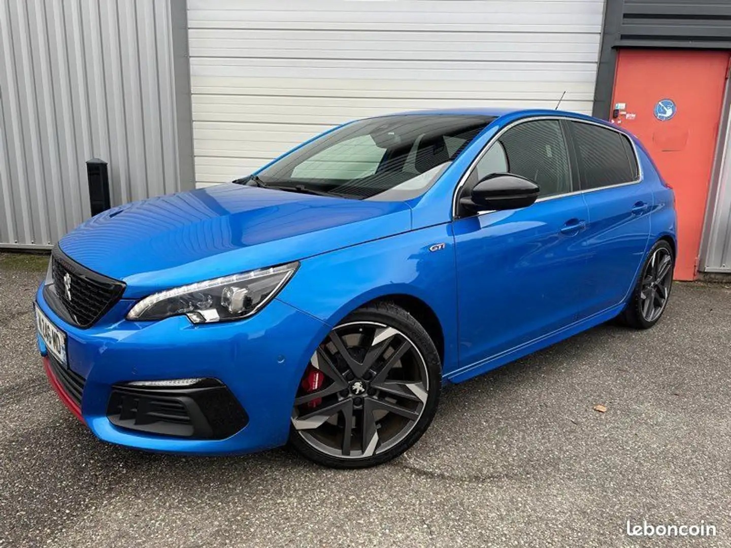 Peugeot 308 II (2) 1.6 PURETECH 263 S&S GTI BY SPORT Cockpit Bleu - 2