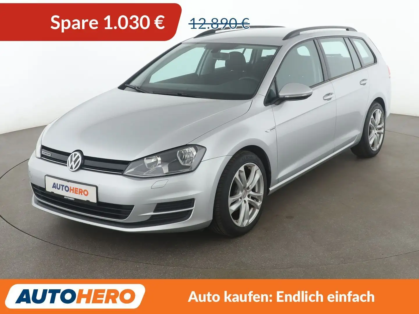 Volkswagen Golf 1.6 TDI Trendline BM*TEMPO*SHZ*KLIMA* Gris - 1