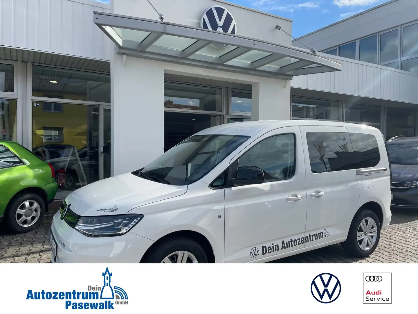 Volkswagen Caddy 5-Sitzer Motor: 1,5 l TSI EU6 85 kW KR Weiß - 1