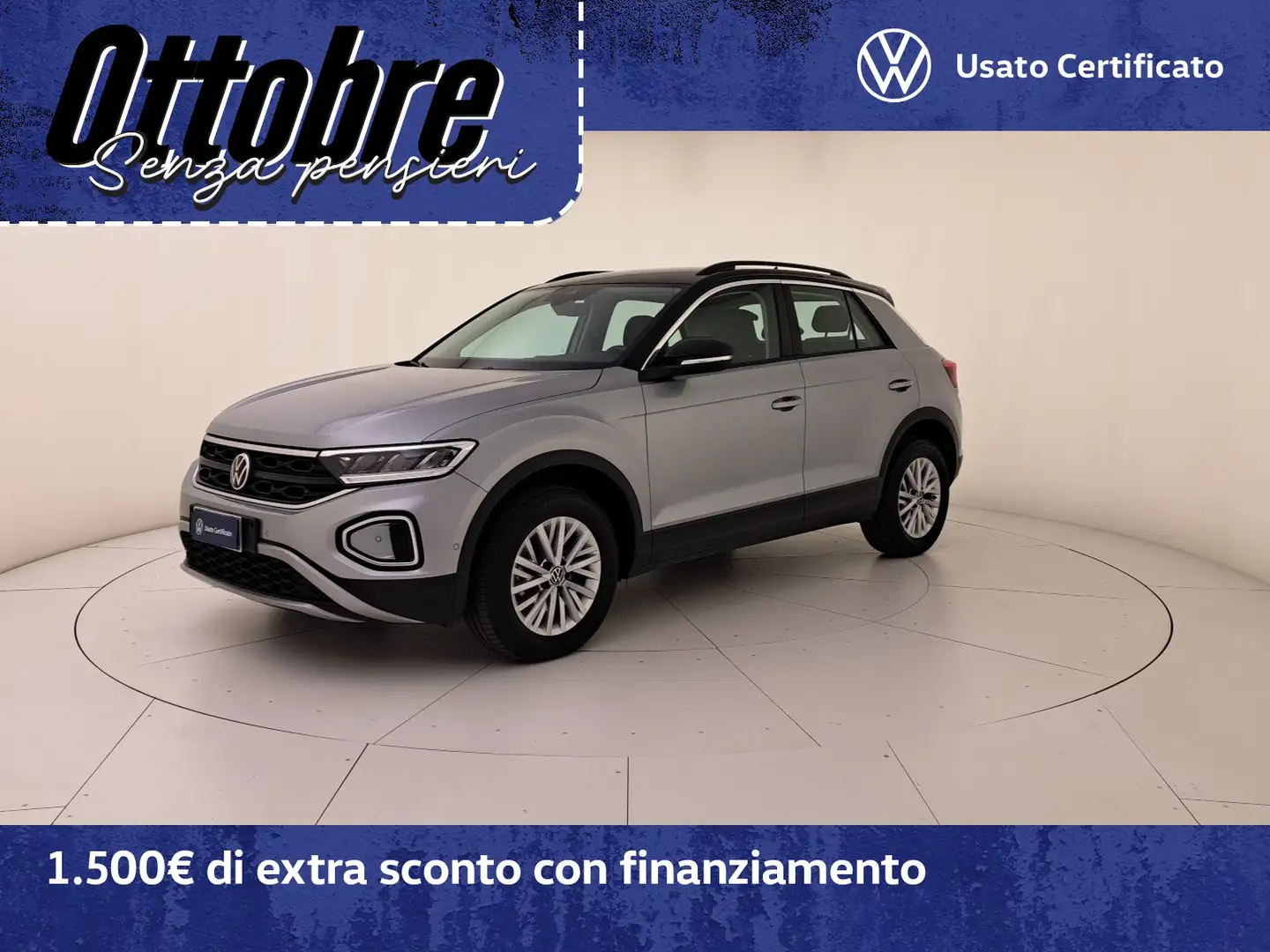 Volkswagen T-Roc 2.0 tdi life 115cv Grau - 1