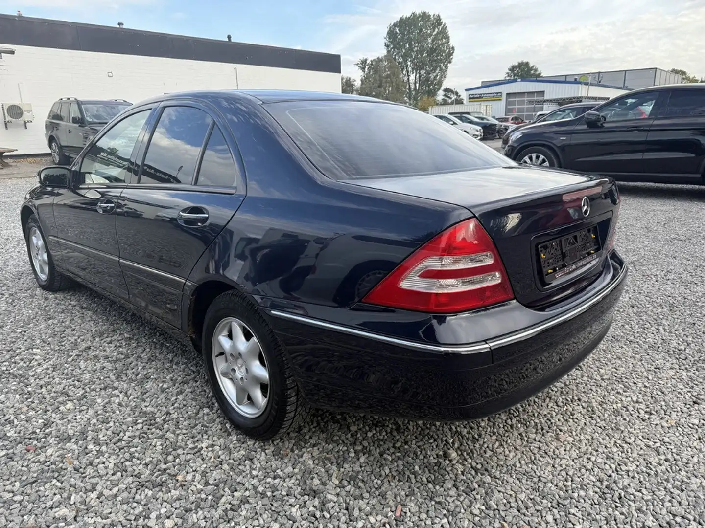 Mercedes-Benz C 180 Elegance, Klimaautomatik, Alu, Tempomat Blauw - 2
