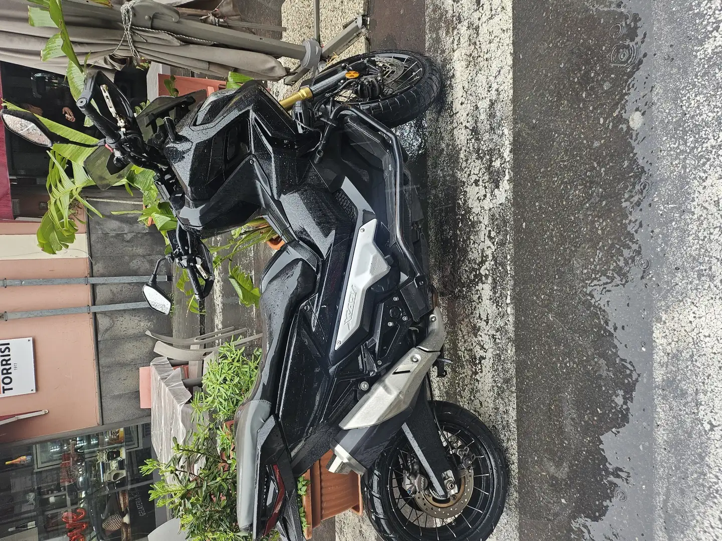 Honda X-ADV paravento pioggia, bauletto più stecche Negru - 2
