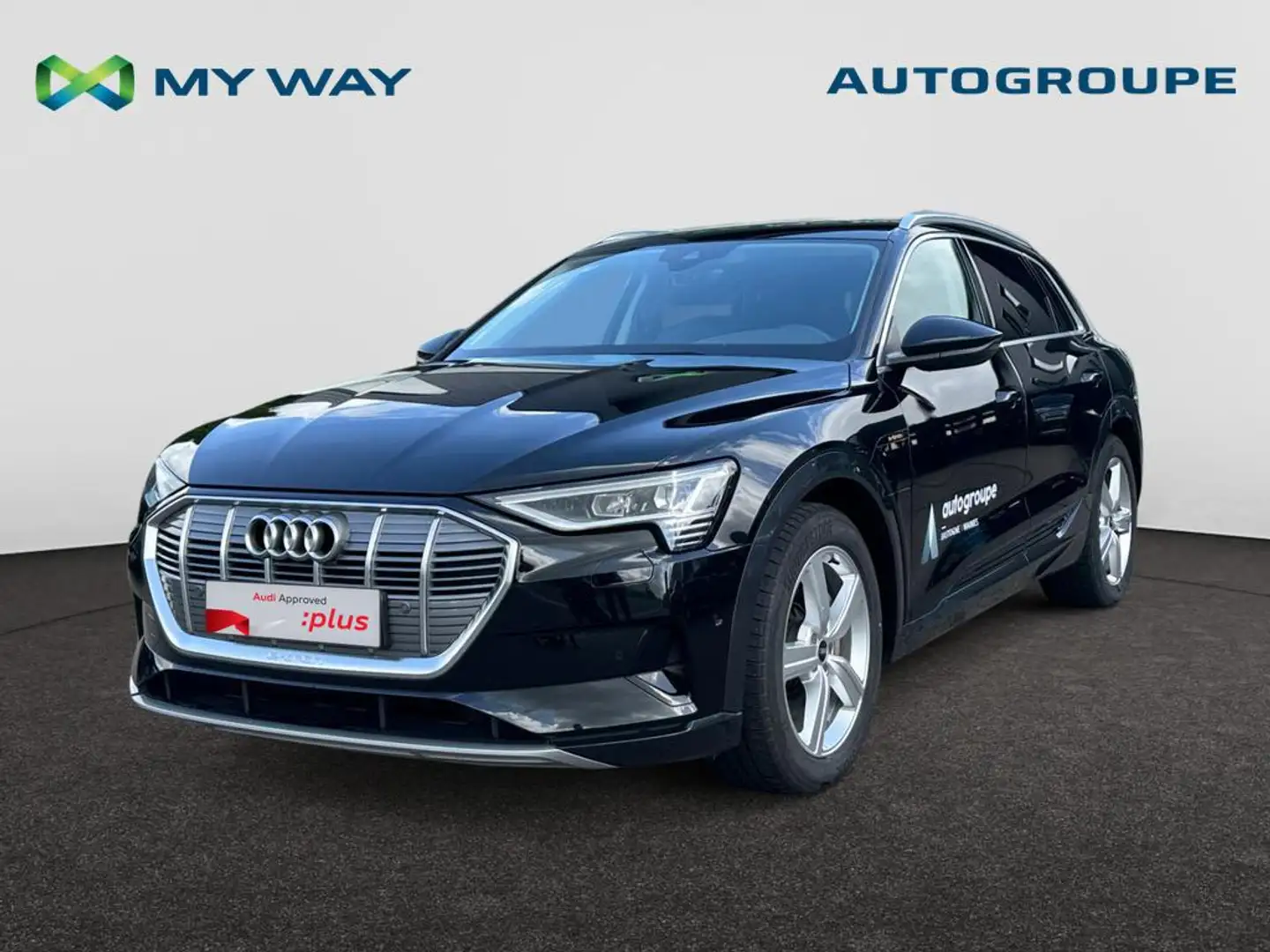 Audi e-tron Advanced 55 quattro 300 kW Gris - 1